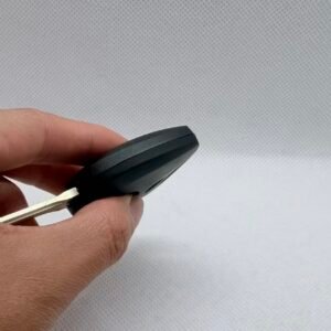 2 button replacement remote key fob shell with key blade compatible with toyota & daihatsu