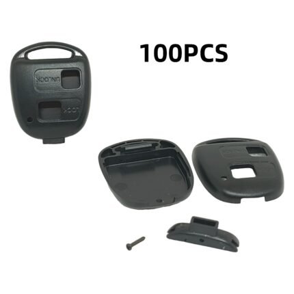 2 button remote key fob shell case replacement for toyota vela models