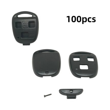 3 button remote key fob shell case replacement for toyota vela weile models