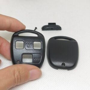 3 button remote key fob shell case replacement for toyota vela weile models