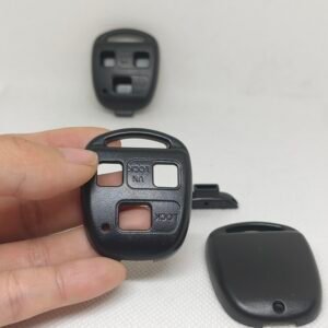 3 button remote key fob shell case replacement for toyota vela weile models