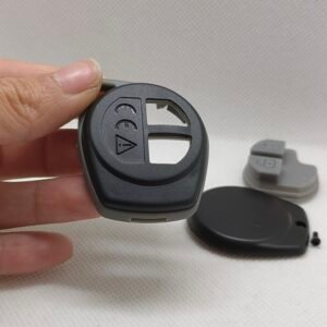 durable 2 button car key shell replacement fit for suzuki models – no logo, aftermarket accessory
